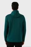 Pamuklu Regular Fit Baskılı Kanguru Cepli Kapüşonlu Erkek Sweat 6141004B PETROL