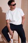 Pamuklu Regular Fit Bisiklet Yaka Basic Erkek T Shirt 5902772 EKRU