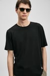 Pamuklu Regular Fit Bisiklet Yaka Basic Erkek T Shirt 111020312 SİYAH