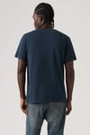 Pamuklu Regular Fit Bisiklet Yaka Erkek T Shirt A2082-0372 İNDİGO