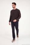 Pamuklu Regular Fit Bisiklet Yaka Erkek Kazak 7020263 KAHVE