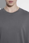 Pamuklu Regular Fit Bisiklet Yaka Erkek T Shirt 066249-86569 GRİ