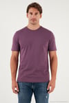 Pamuklu Regular Fit Bisiklet Yaka Erkek T Shirt 59020204 MÜRDÜM