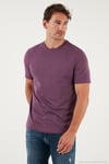 Pamuklu Regular Fit Bisiklet Yaka Erkek T Shirt 59020204 MÜRDÜM