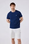 Pamuklu Regular Fit Bisiklet Yaka Erkek T Shirt 6SM5058-NV LACİVERT