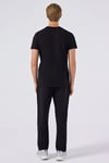 Pamuklu Regular Fit Bisiklet Yaka Erkek T Shirt 6SM5069-BK SİYAH