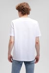 Pamuklu Regular Fit Bisiklet Yaka Erkek T Shirt 067153-620 BEYAZ
