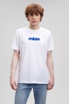 Pamuklu Regular Fit Bisiklet Yaka Erkek T Shirt 067153-620 BEYAZ