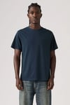 Pamuklu Regular Fit Bisiklet Yaka Erkek T Shirt A2082-0372 İNDİGO