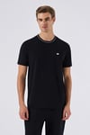 Pamuklu Regular Fit Bisiklet Yaka Erkek T Shirt 6SM5058-BK SİYAH