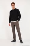 Pamuklu Regular Fit Bisiklet Yaka Erkek Kazak 7020263 SİYAH