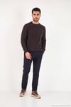 Pamuklu Regular Fit Bisiklet Yaka Erkek Kazak 7020263 KAHVE