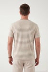 Pamuklu Regular Fit Bisiklet Yaka Erkek T Shirt 5904027 TAŞ