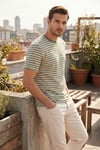 Pamuklu Regular Fit Bisiklet Yaka Erkek T Shirt 5904027 NEFTİ