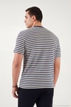 Pamuklu Regular Fit Bisiklet Yaka Erkek T Shirt 5904027 İNDİGO