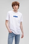 Pamuklu Regular Fit Bisiklet Yaka Erkek T Shirt 067153-620 BEYAZ