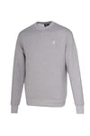 Pamuklu Regular Fit Bisiklet Yaka Erkek Sweat 922442-2006 GRİ MELANJ