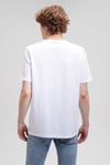 Pamuklu Regular Fit Bisiklet Yaka Erkek T Shirt 067153-620 BEYAZ