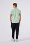 Pamuklu Regular Fit Bisiklet Yaka Erkek T Shirt 6SM5058-MNT MİNT