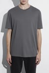 Pamuklu Regular Fit Bisiklet Yaka Erkek T Shirt 066249-86569 GRİ