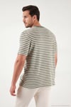 Pamuklu Regular Fit Bisiklet Yaka Erkek T Shirt 5904027 NEFTİ