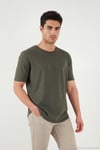Pamuklu Regular Fit Bisiklet Yaka Erkek T Shirt 5904074 NEFTİ
