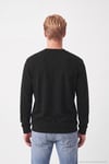 Pamuklu Regular Fit Bisiklet Yaka Erkek Sweat 5905965 SİYAH