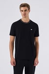 Pamuklu Regular Fit Bisiklet Yaka Erkek T Shirt 6SM5058-BK SİYAH