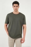 Pamuklu Regular Fit Bisiklet Yaka Erkek T Shirt 5904074 NEFTİ