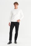 Pamuklu Regular Fit Bisiklet Yaka Erkek Sweat GW2520534 100 BEYAZ