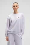 Pamuklu Regular Fit Bisiklet Yaka Kadın Sweat EF527-LC LİLA