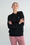 Pamuklu Regular Fit Bisiklet Yaka Kadın Sweat 922440-2001 SİYAH