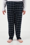 Pamuklu Regular Fit Büyük Beden Erkek Pijama Takımı 6572001B GRİ MELANJ