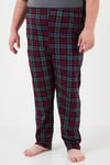Pamuklu Regular Fit Büyük Beden Erkek Pijama Takımı 6572002B ANTRASİT