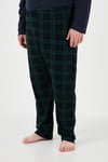 Pamuklu Regular Fit Büyük Beden Erkek Pijama Takımı 6572001B LACİVERT