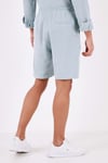 Pamuklu Regular Fit Cepli Müslin Erkek Short CF24S657802 AQUA