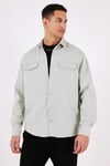 Pamuklu Regular Fit Çift Cepli Erkek Gömlek CF24W116927 MİNT