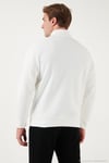 Pamuklu Regular Fit Dik Yaka 2'li Paket Erkek Sweat 59052592S2 EKRU-SİYAH