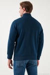 Pamuklu Regular Fit Dik Yaka 2'li Paket Erkek Sweat 59052592S2 ANTRASİT-İNDİGO
