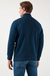 Pamuklu Regular Fit Dik Yaka 2'li Paket Erkek Sweat 59052592S2 ANTRASİT-İNDİGO