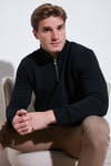 Pamuklu Regular Fit Dik Yaka 2'li Paket Erkek Sweat 59052592S2 Siyah-Açık Haki