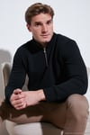 Pamuklu Regular Fit Dik Yaka 2'li Paket Erkek Sweat 59052592S2 Koyu Lacivert-Siyah