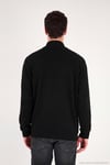 Pamuklu Regular Fit Dik Yaka Cepli Erkek Hırka 5905891 SİYAH