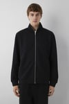 Pamuklu Regular Fit Dik Yaka Erkek Sweat 0S10628-900 SİYAH