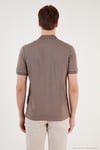 Pamuklu Regular Fit Düğmeli 3'lü Paket Erkek Polo Yaka T Shirt 5902739S3 Nefti-Vizon-Saks