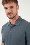 Pamuklu Regular Fit Düğmeli Erkek Polo Yaka T Shirt 5902127 PETROL