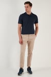 Pamuklu Regular Fit Düğmeli Erkek Polo Yaka T Shirt 5902127 İNDİGO