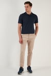 Pamuklu Regular Fit Düğmeli Erkek Polo Yaka T Shirt 5902127 İNDİGO