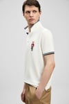 Pamuklu Regular Fit Düğmeli Erkek Polo Yaka T Shirt 111040245 KIRIK BEYAZ