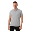 Pamuklu Regular Fit Düğmeli Erkek Polo Yaka T Shirt 5902127 GRİ MELANJ